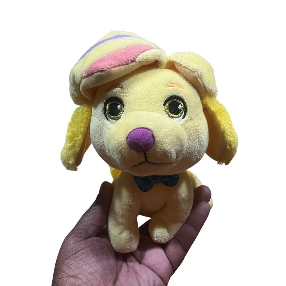 2017 Mattel Nickelodeon Sunny Day Doodle Yellow Dog 6" Plush Stuffed Animal Toy